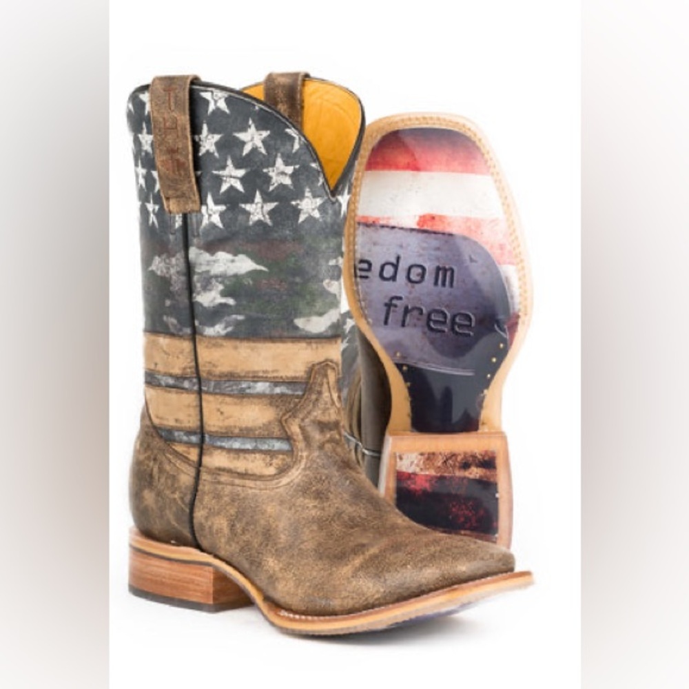 Tin Haul Freedom Western Boot